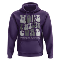 Faith Hope Cure Melanoma Awareness Hoodie Skin Cancer Fighter