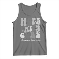 Faith Hope Cure Melanoma Awareness Tank Top Skin Cancer Fighter