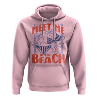 Meet Me At The Beach Hoodie Summer Girls Trip Bikini Lover Gift