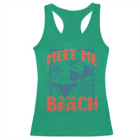 Meet Me At The Beach Racerback Tank Top Summer Girls Trip Bikini Lover Gift