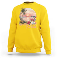 Daytona Beach Florida Sweatshirt Tropical Palm Tree Ocean Travel Gift