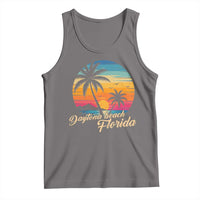 Vintage Daytona Beach Florida Tank Top Summer Vacation Graphic
