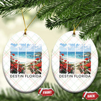 Destin Florida Ceramic Ornament Summer Travel Beach Vacation Gift
