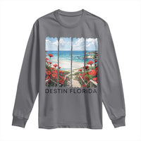 Destin Florida Long Sleeve Shirt Summer Travel Beach Vacation Gift