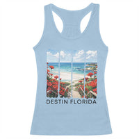 Destin Florida Racerback Tank Top Summer Travel Beach Vacation Gift