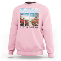 Destin Florida Sweatshirt Summer Travel Beach Vacation Gift