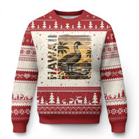 Hawaii Tropical Bird Ugly Christmas Sweater Summer Island Vacation Gift