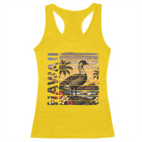 Hawaii Tropical Bird Racerback Tank Top Summer Island Vacation Gift