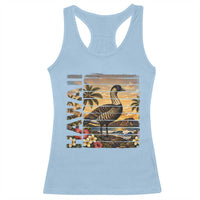 Hawaii Tropical Bird Racerback Tank Top Summer Island Vacation Gift