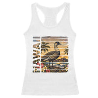Hawaii Tropical Bird Racerback Tank Top Summer Island Vacation Gift