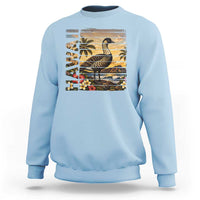 Hawaii Tropical Bird Sweatshirt Summer Island Vacation Gift