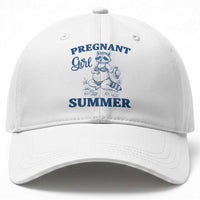 Raccoon Pregnancy Announcement Baseball Cap Summer Beach Mom To Be Gift
