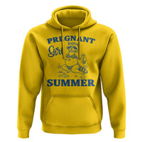 Raccoon Pregnancy Announcement Hoodie Summer Beach Mom To Be Gift