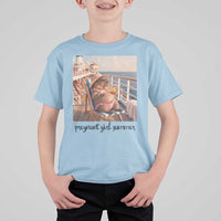 Summer Capybara Pregnancy T Shirt For Kid Baby Announcement Gift