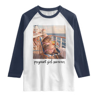 Summer Capybara Pregnancy Raglan Shirt Baby Announcement Gift