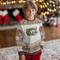 Tropical Beach Six Seven Ugly Christmas Sweater Summer Island Vacation Graphic