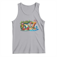 Tropical Beach Six Seven Tank Top Summer Island Vacation Graphic