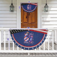 Funny Six Seven Patriotic Fan Flag Red White And Blue Fireworks Graphic