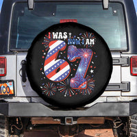 I Was Six Now I Am Seven Spare Tire Cover Patriotic 7th Birthday Gift