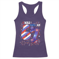 I Was Six Now I Am Seven Racerback Tank Top Patriotic 7th Birthday Gift