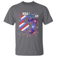 I Was Six Now I Am Seven T Shirt Patriotic 7th Birthday Gift