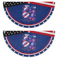 I Was Six Now I Am Seven Patriotic Fan Flag 7th Birthday Gift