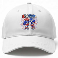 Funny Six Seven Dabbing Baseball Cap Patriotic American Pride Gift