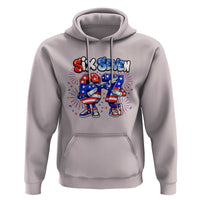 Funny Six Seven Dabbing Hoodie Patriotic American Pride Gift