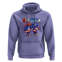 Funny Six Seven Dabbing Hoodie Patriotic American Pride Gift