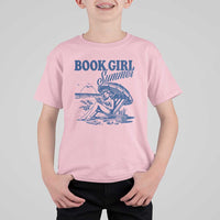 Book Girl Summer T Shirt For Kid Funny Beach Book Lover Gift