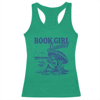 Book Girl Summer Racerback Tank Top Funny Beach Book Lover Gift