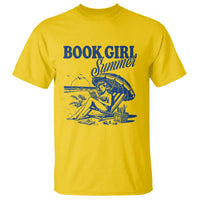 Book Girl Summer T Shirt Funny Beach Book Lover Gift