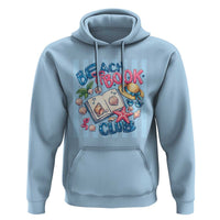 Beach Book Club Hoodie Bookworm Summer Vacation Graphic