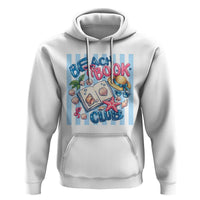 Beach Book Club Hoodie Bookworm Summer Vacation Graphic