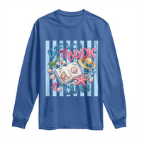 Beach Book Club Long Sleeve Shirt Bookworm Summer Vacation Graphic