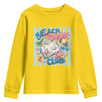 Beach Book Club Youth Sweatshirt Bookworm Summer Vacation Graphic