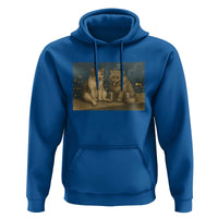 Funny Smoking Cat Hoodie Meme Cool Kitten With Cigarette