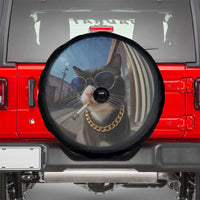 Smoking Cat Spare Tire Cover Meme Funny Cool Kitten TS12