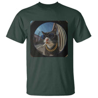 Smoking Cat T Shirt Meme Funny Cool Kitten - Wonder Print Shop