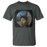 Smoking Cat T Shirt Meme Funny Cool Kitten - Wonder Print Shop