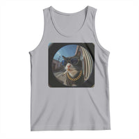 Smoking Cat Tank Top Meme Funny Cool Kitten - Wonder Print Shop