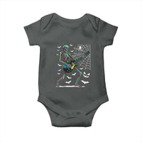 Halloween Rock And Roll Baby Onesie Skeleton Playing Guitar - Wonder Print Shop