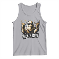 Funny Bigfoot Rock N Roll Tank Top Music Lover Sasquatch - Wonder Print Shop