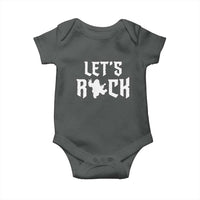 Bigfoot Rock N Roll Baby Onesie Funny Lets Rock Music Lover - Wonder Print Shop