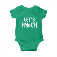 Bigfoot Rock N Roll Baby Onesie Funny Lets Rock Music Lover - Wonder Print Shop