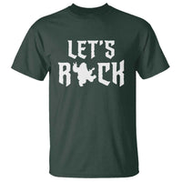 Bigfoot Rock N Roll T Shirt Funny Lets Rock Music Lover - Wonder Print Shop
