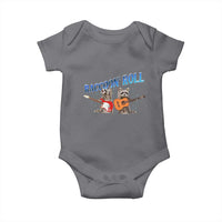 Raccoon Rock And Roll Baby Onesie Funny Rock Band Playing Guitar Electric Music Lover - Wonder Print Shop