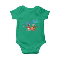 Raccoon Rock And Roll Baby Onesie Funny Rock Band Playing Guitar Electric Music Lover - Wonder Print Shop