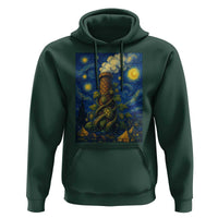Starry Night Hops Brewery Hoodie Vintage Hops Beer Lover Painterly