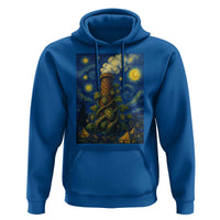 Starry Night Hops Brewery Hoodie Vintage Hops Beer Lover Painterly